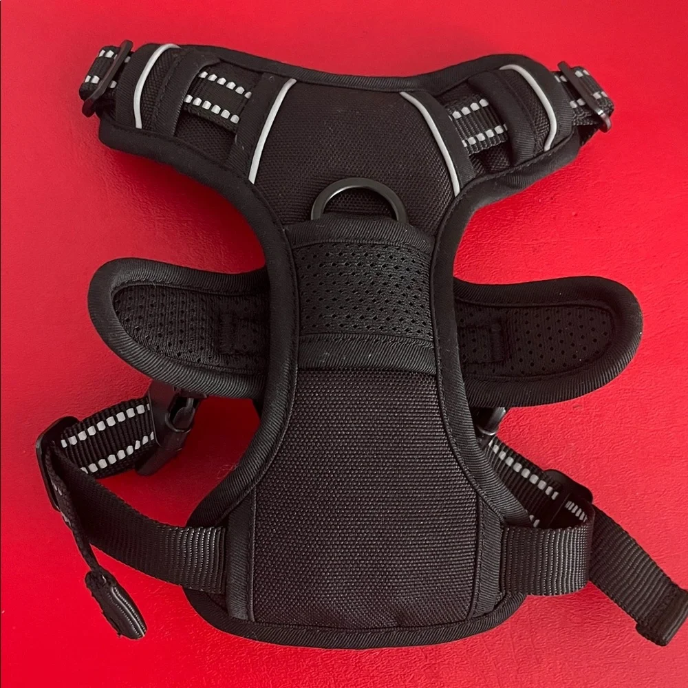 Rabbitgoo Black Dog Harness Size S